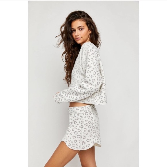 Free People Rain Check Animal Print Lounge Set - Picture 4 of 11